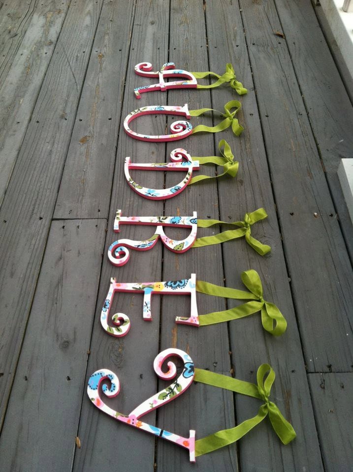 Personalized Letters and Initials