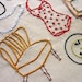 Vintage Shop Embroidery Pattern