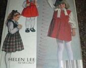 Child's Jumper Pattern Vintage Helen Lee for McCall's Jumper, Vest & Blouse