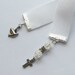Christian Ribbon Bookmark Dove and Cross Charms Made for Paperback Books