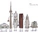 Toronto with timbits (8x10)