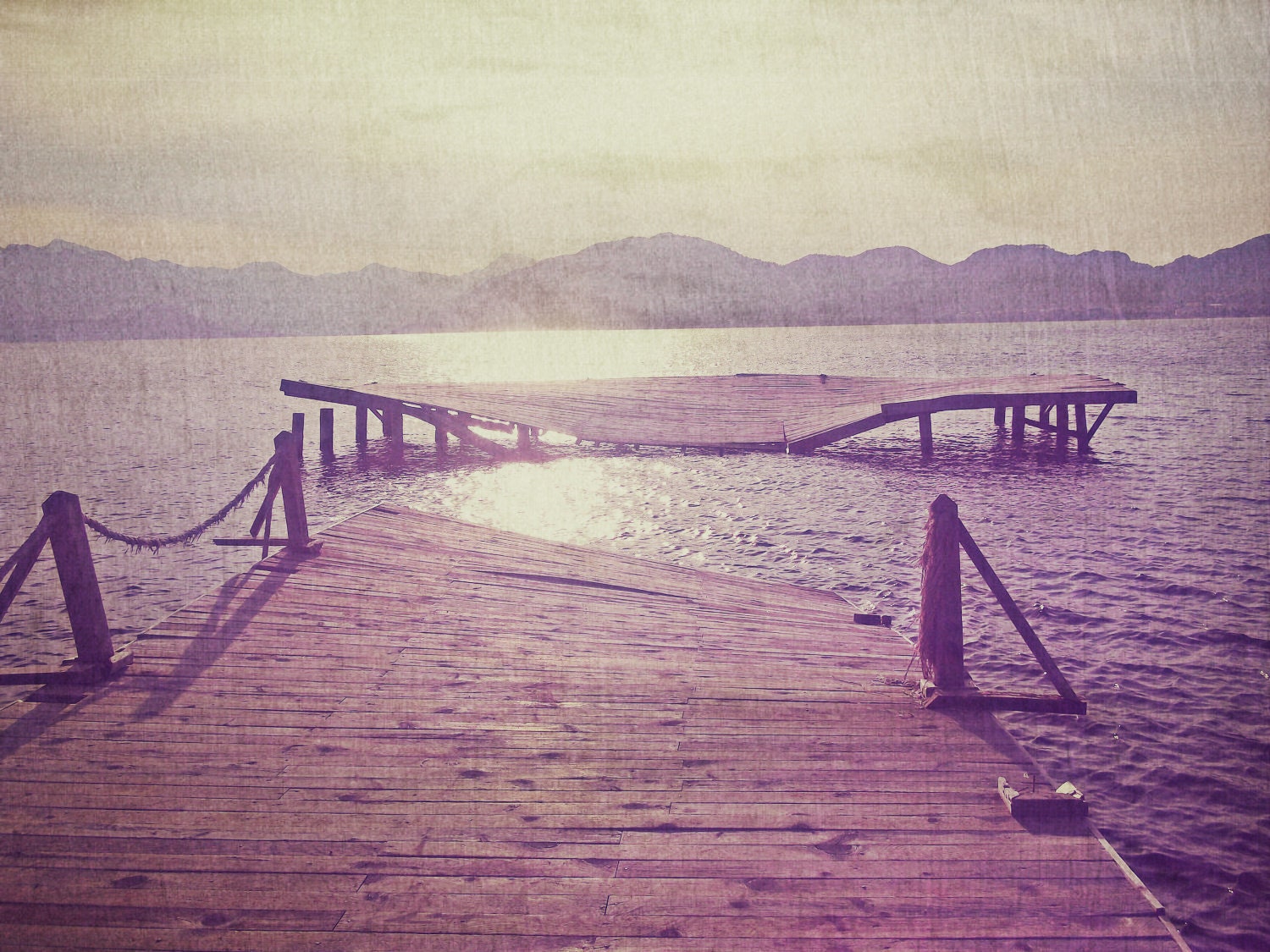 Dead Pier - 8x10 Fine Art Photography