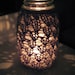 Mason Jar Wedding Decorations - Lace Knit - Flowers / Candles - Set of 10 - Jars Not Included