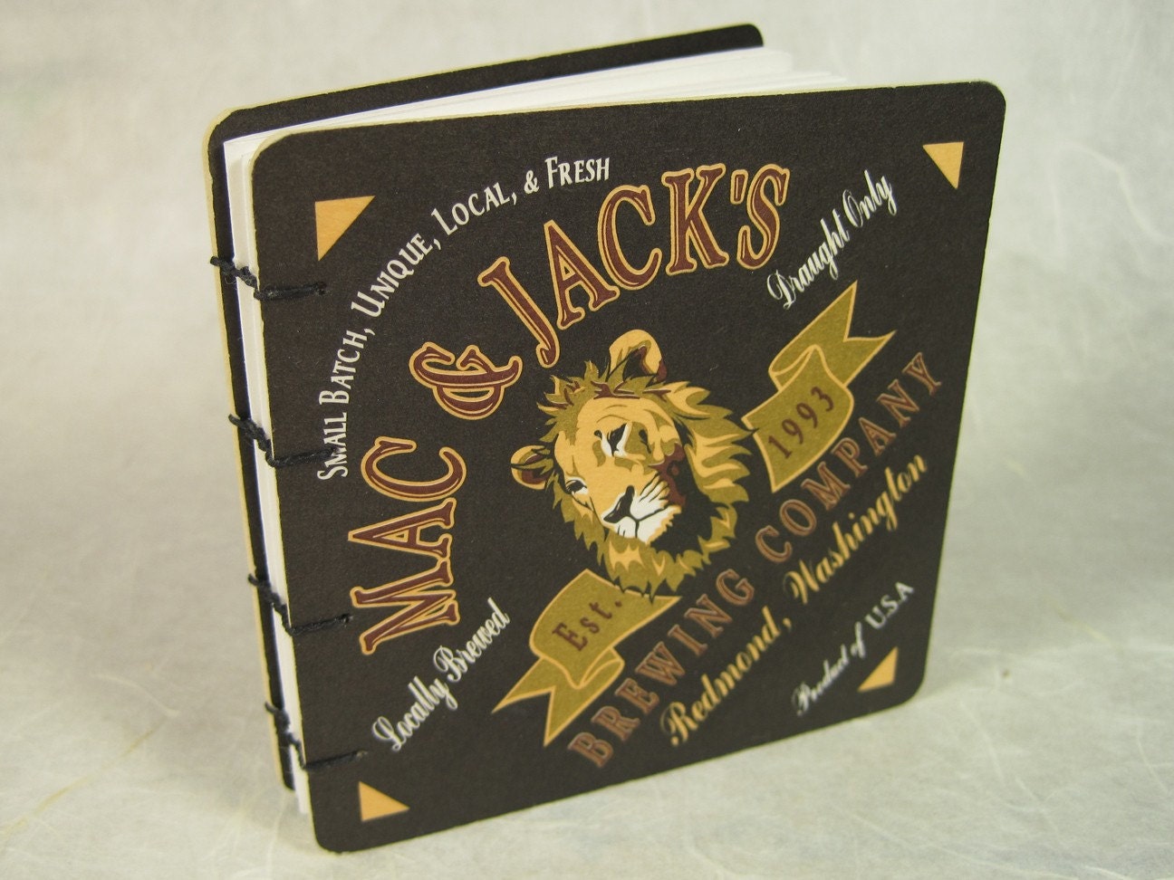 Beer Coaster Book: Mac & Jack's