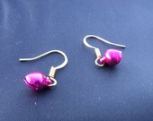 jewel-tone jingle bell earrings