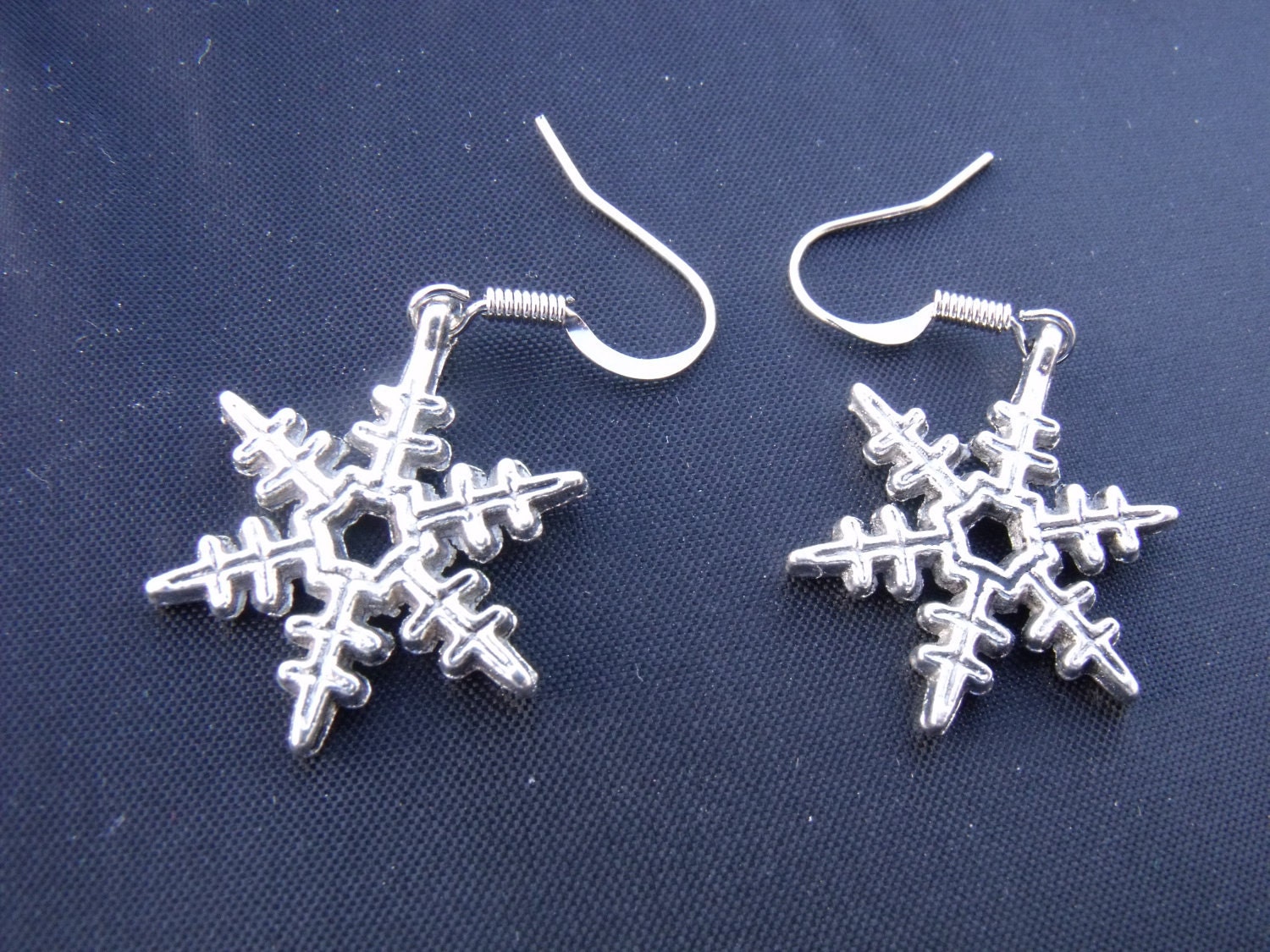 snowflake earrings