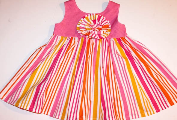 INSTANT DOWNLOAD Madison Pullover Dress PDF Sewing Pattern By Hadley Grace Designs Includes Sizes 12 mo - 8