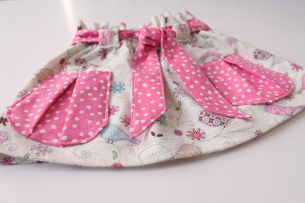 INSTANT DOWNLOAD Sophia Paper Bag Skirt PDF Sewing Pattern By Hadley Grace DesignsIncludes Sizes Newborn up to 14