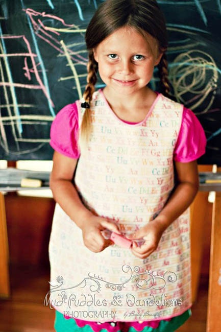 INSTANT DOWNLOAD Art Smock or Apron PDF Sewing Pattern