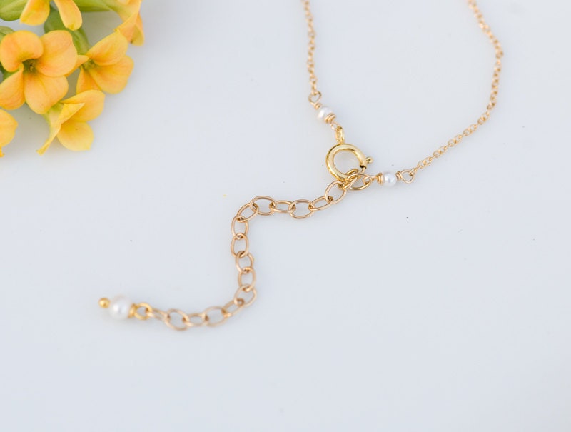 White Agate Druzy Necklace - Druzzy Personalized Necklace -  Drusy Personalized Jewelry - Custom Stamp Initials