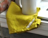 DISH TOWEL - linen citron