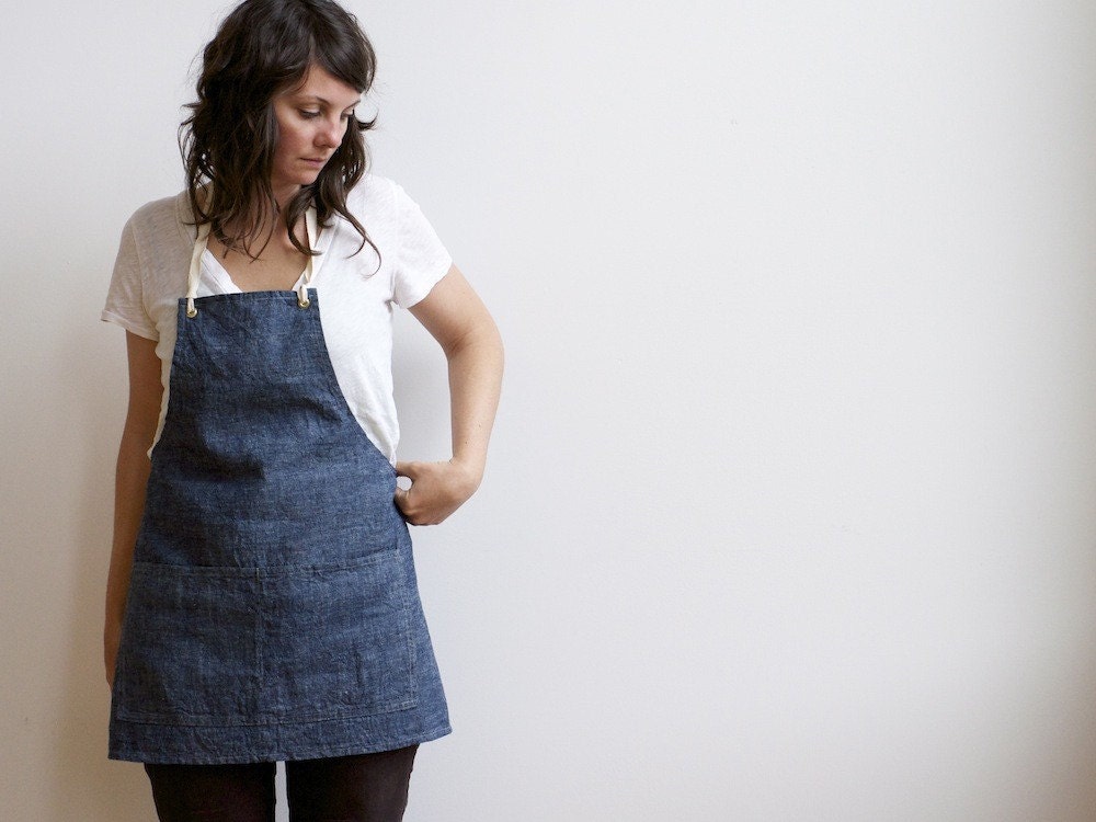 APRON no. 1 - organic cotton/hemp denim