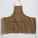 APRON no. 1 - linen brown
