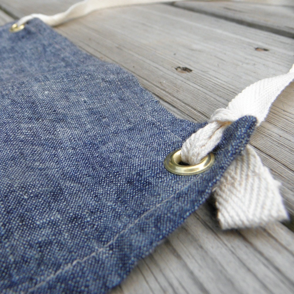 APRON no. 2 - organic cotton/hemp denim