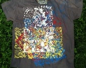 Men's Organic Cotton Screen Printed "Scribble" T-Shirt