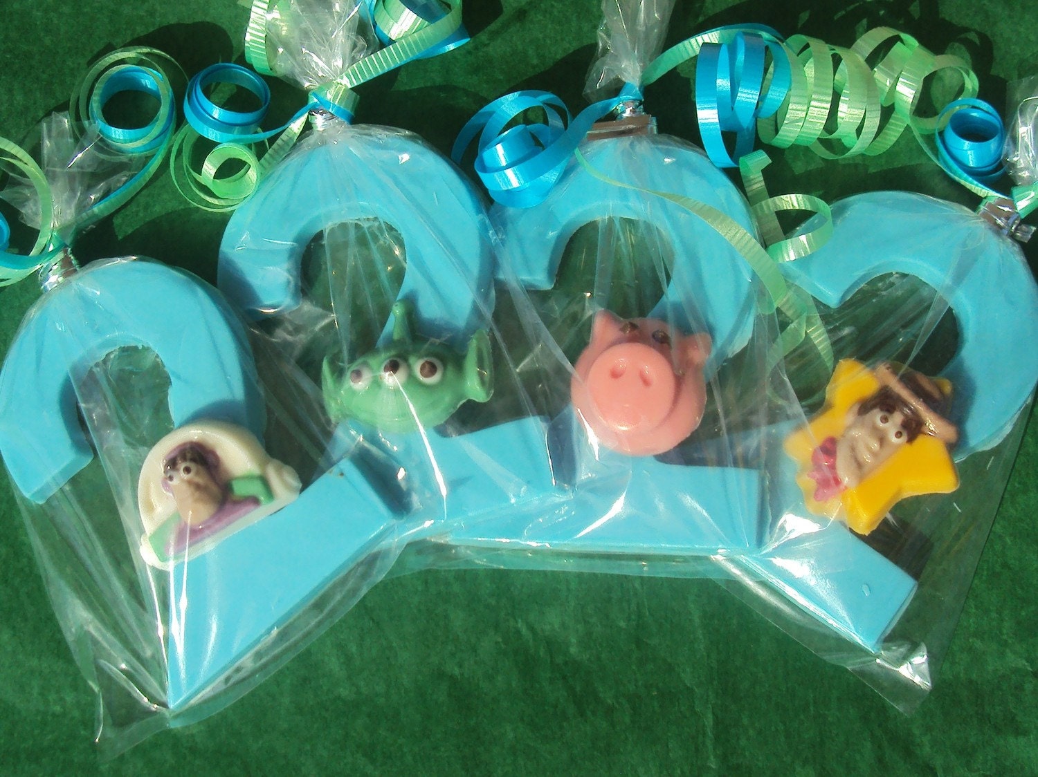 12 Toy Story Assortment with Number or Letter Chocolate Favor Il_170x135