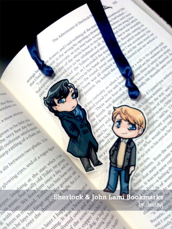 Sherlock & John Lami Bookmarks
