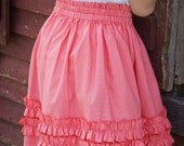 Butterfly Ruffles Skirt PDF Tutorial Sewing Pattern
