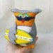 Felt owl - Beach bum owl - Matt - MADE TO ORDER