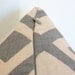 La Fiorentina David Hicks - Grey colorway - 17x17 Designer Pillow Cover double-sided