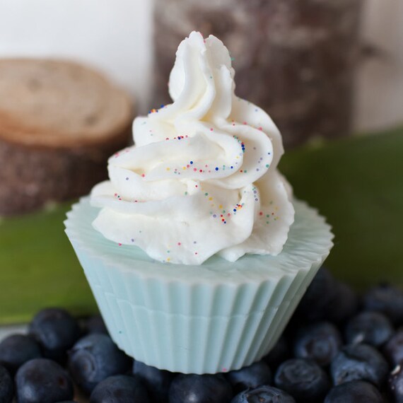 Aloe, Juniper Cupcake Soap - Vegan & Paraben-free