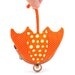 Orange beach umbrella mini coin purse
