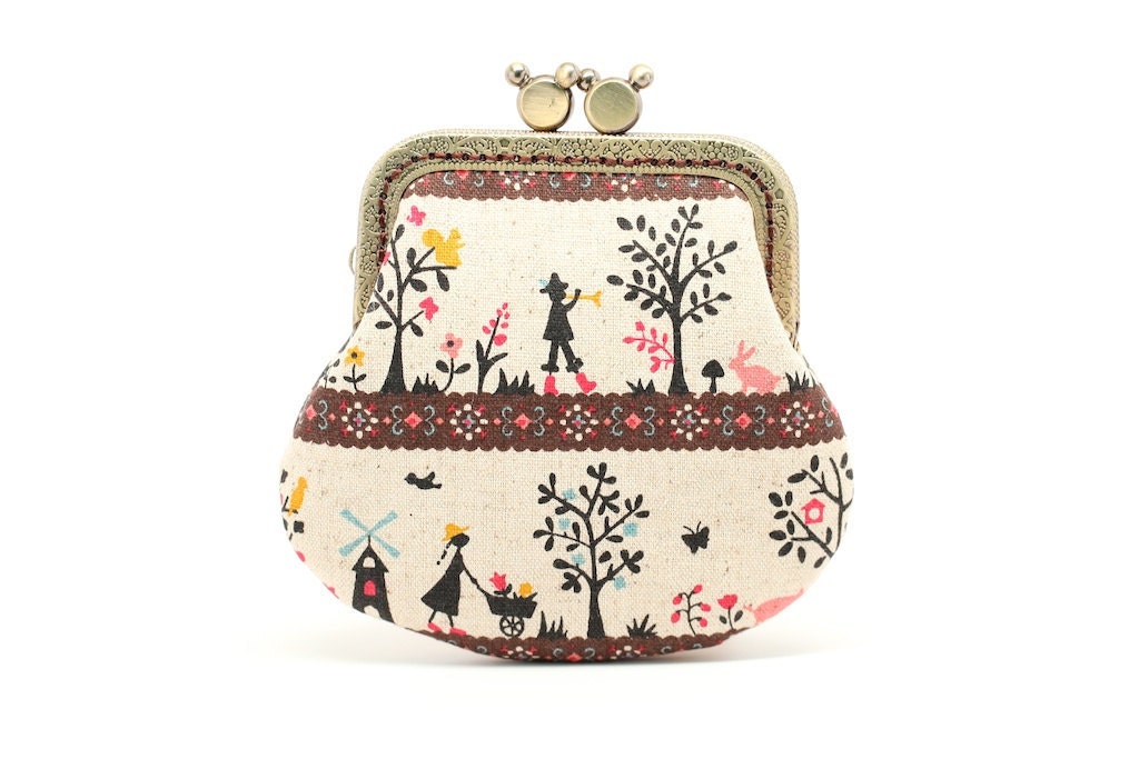 Fairytale farm mini coin purse