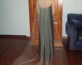 Wedding Veil Chapel Length Ivory Tulle