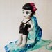 Sadie the Sinister Swimmer, Antique and Upcycled