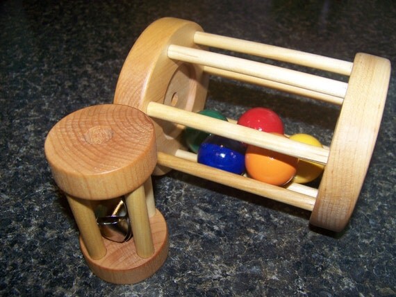 Ball & Bell Cylinder - Montessori Toys