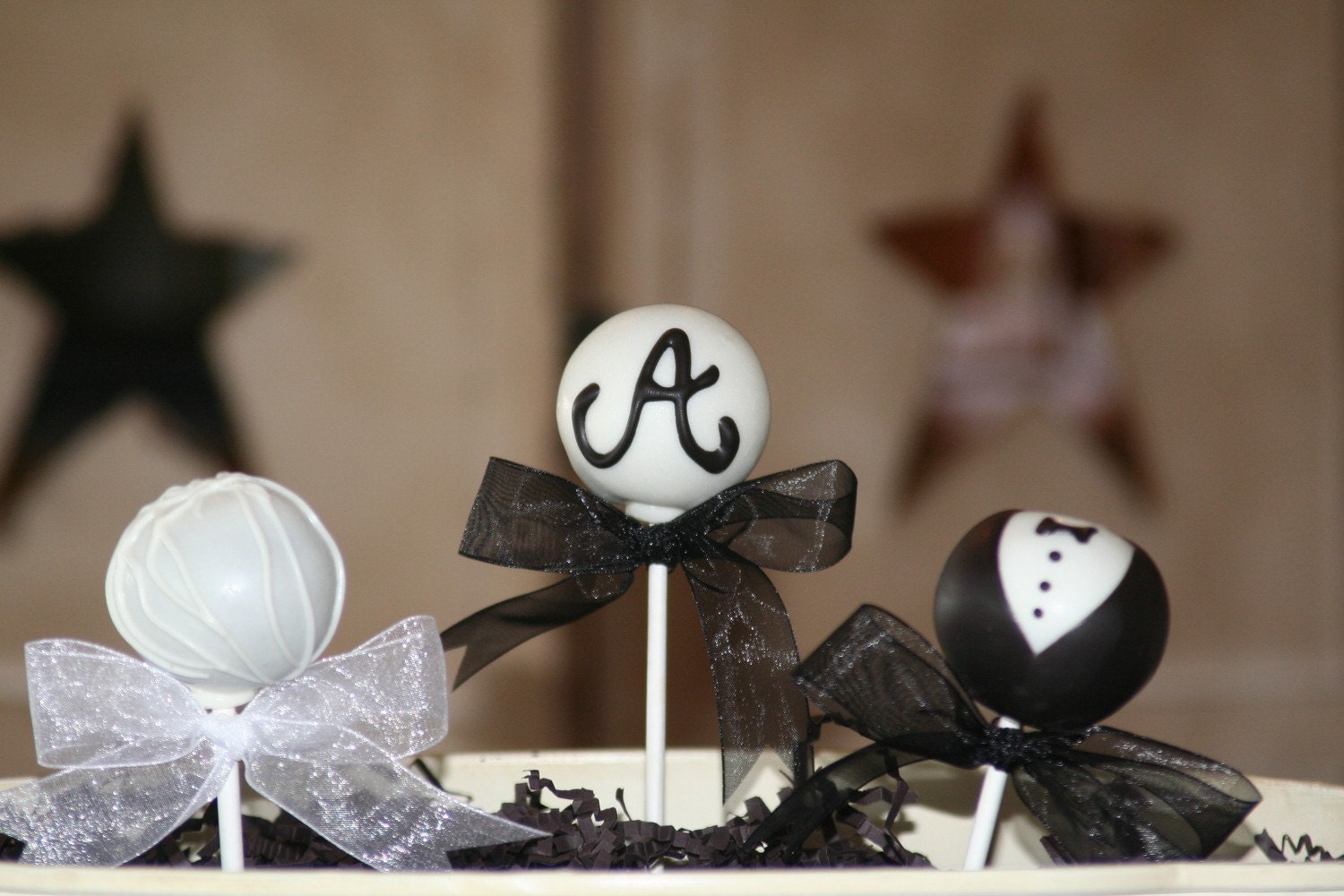 Mom's Killer Cakes & Cookies Wedding Pops Monogrammed Cake Pops Also Available Il_170x135