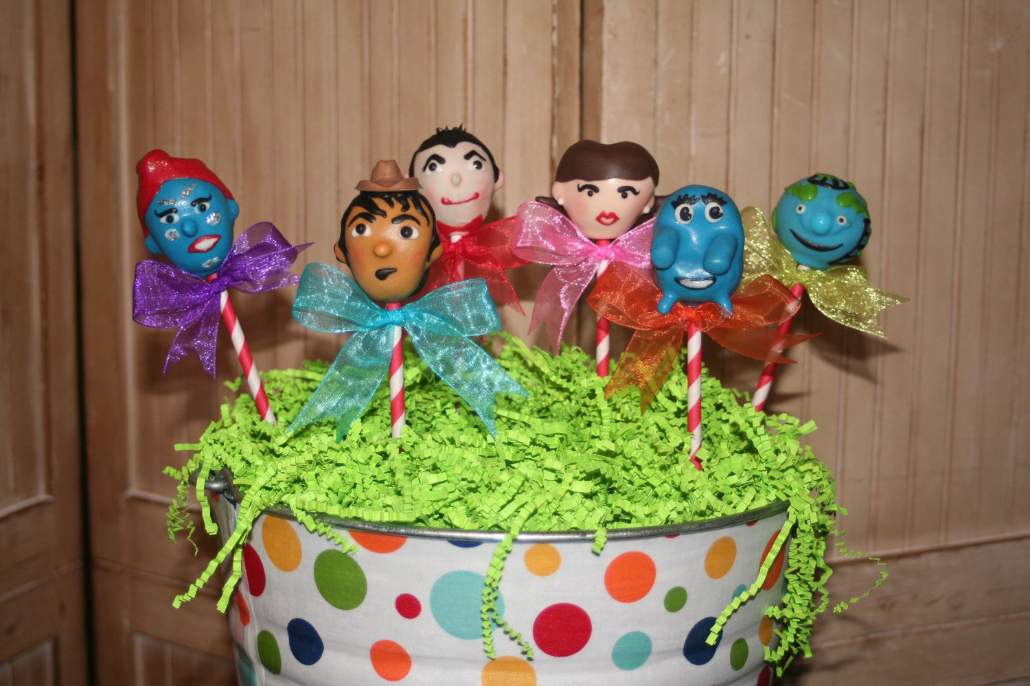 Mom's Killer Cakes & Cookies PoP ArT Line: Pee Wee's Playhouse And Friends Inspired Cake Pops Southern Living Featured Shop Il_170x135