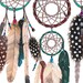 The Peaceful Dreamer- Dreamcatcher print 11x17 inches
