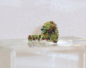 Multi Tone Crystal Ring