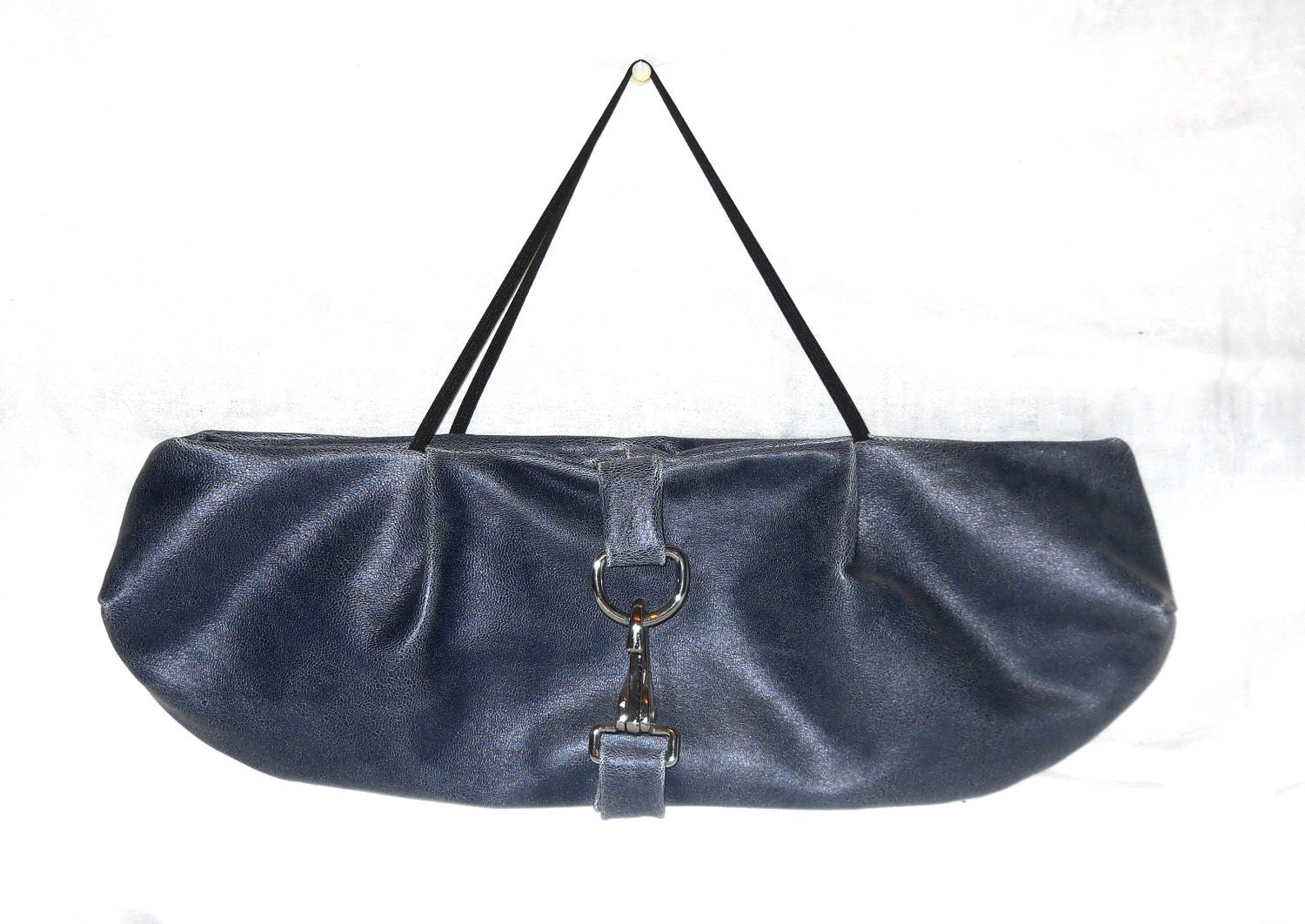 Leather Pygmy Style Clutch