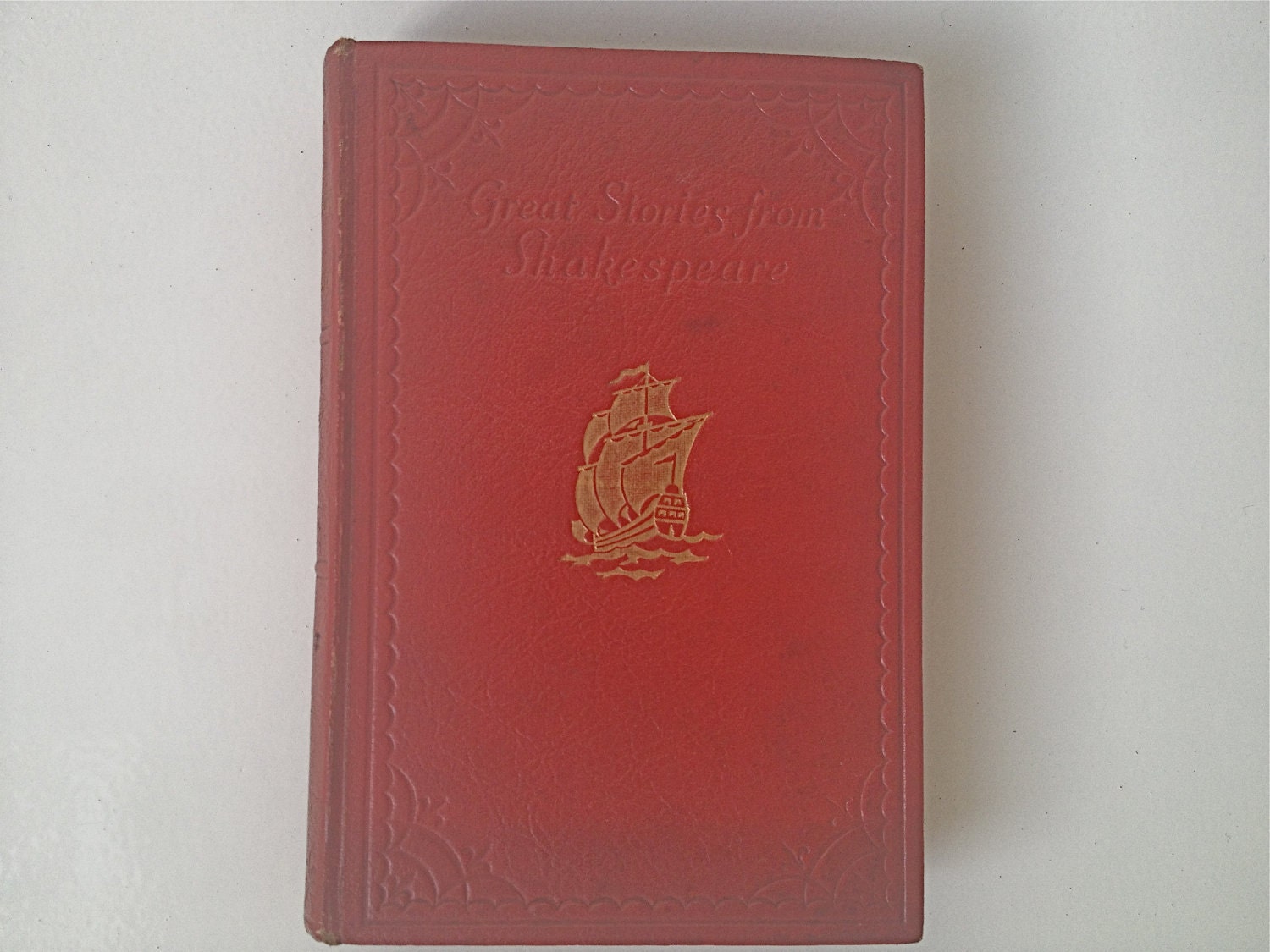 Great Stories from Shakespeare Antique Illustrated Book