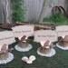 Wedding Place Card Holders - Pirate Wedding -  Four (4) Sparrow Place Card Holders and Personalized Place Cards - A CUSTOM ORDER