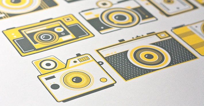 Retro Camera Print