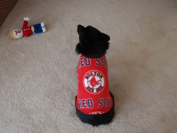 Boston Red Sox Dog Coat