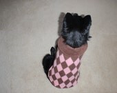 Pink Diamond Fleece Dog Coat