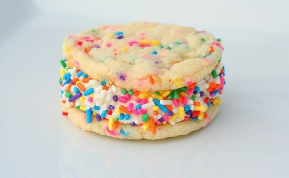 Cheery Confetti Cookie-Wiches-1 Dozen