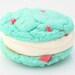 Beaming Blue Raspberry Chunk & Buttercreme Cookie-Wiches -1/2 Dozen