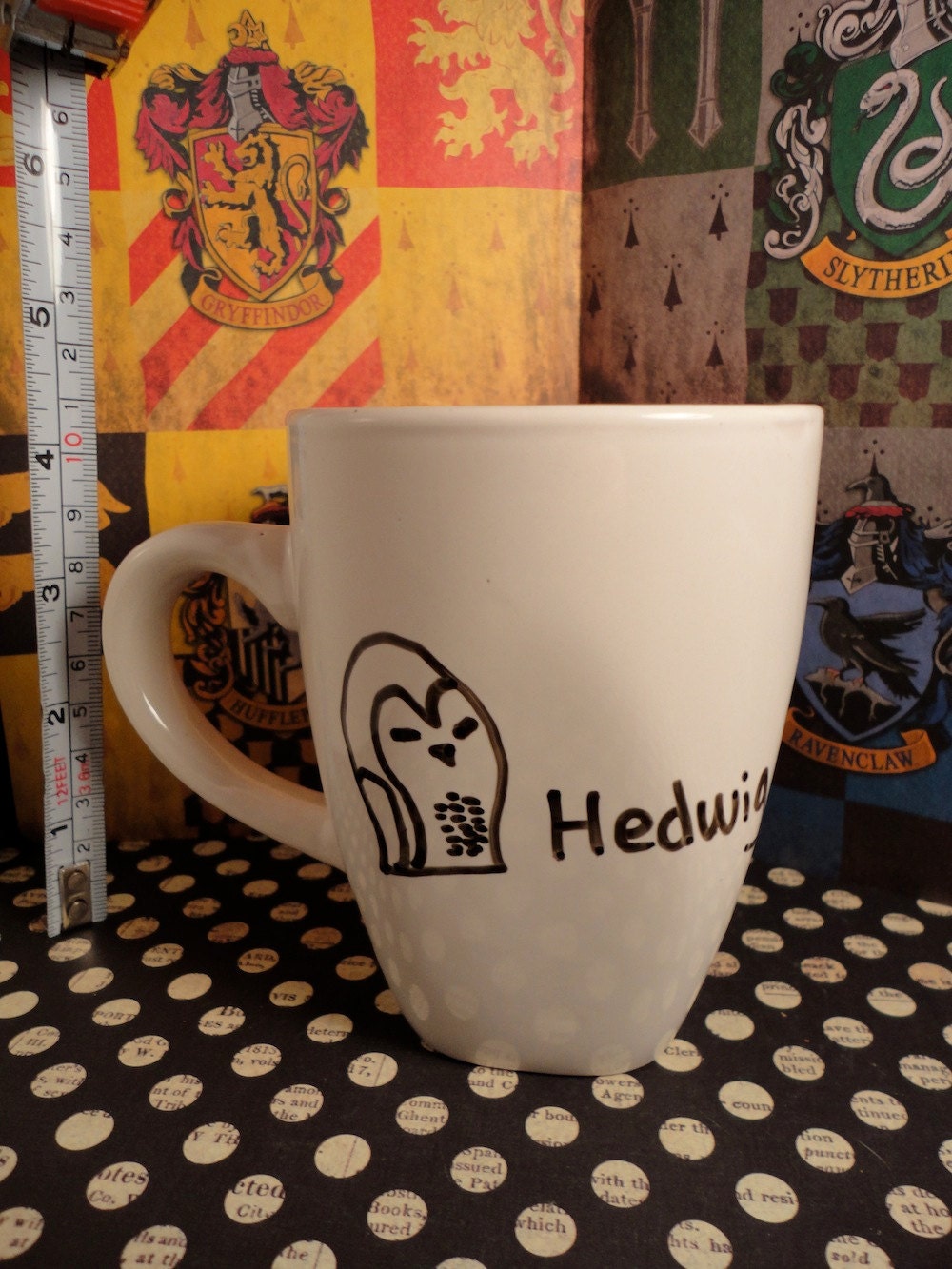 Hedwig and Pigwideon Harry Potter Mug