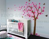 Tree Wall Decal nursery wall decals-  Blossoming Tree - KK118