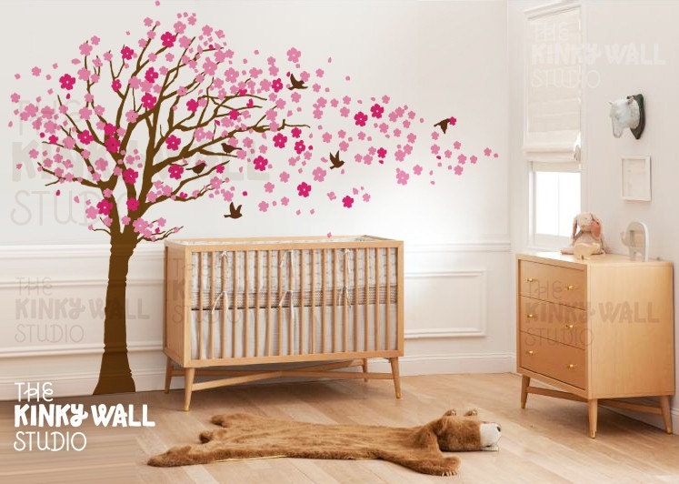 Kids Wall Decal Wall Sticker - Tree Wall Decal - KK126