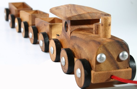 Wooden Toy Train