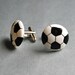 soccer ball cuff links