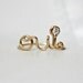 Oui Ring 14K Gold Filled - with cz