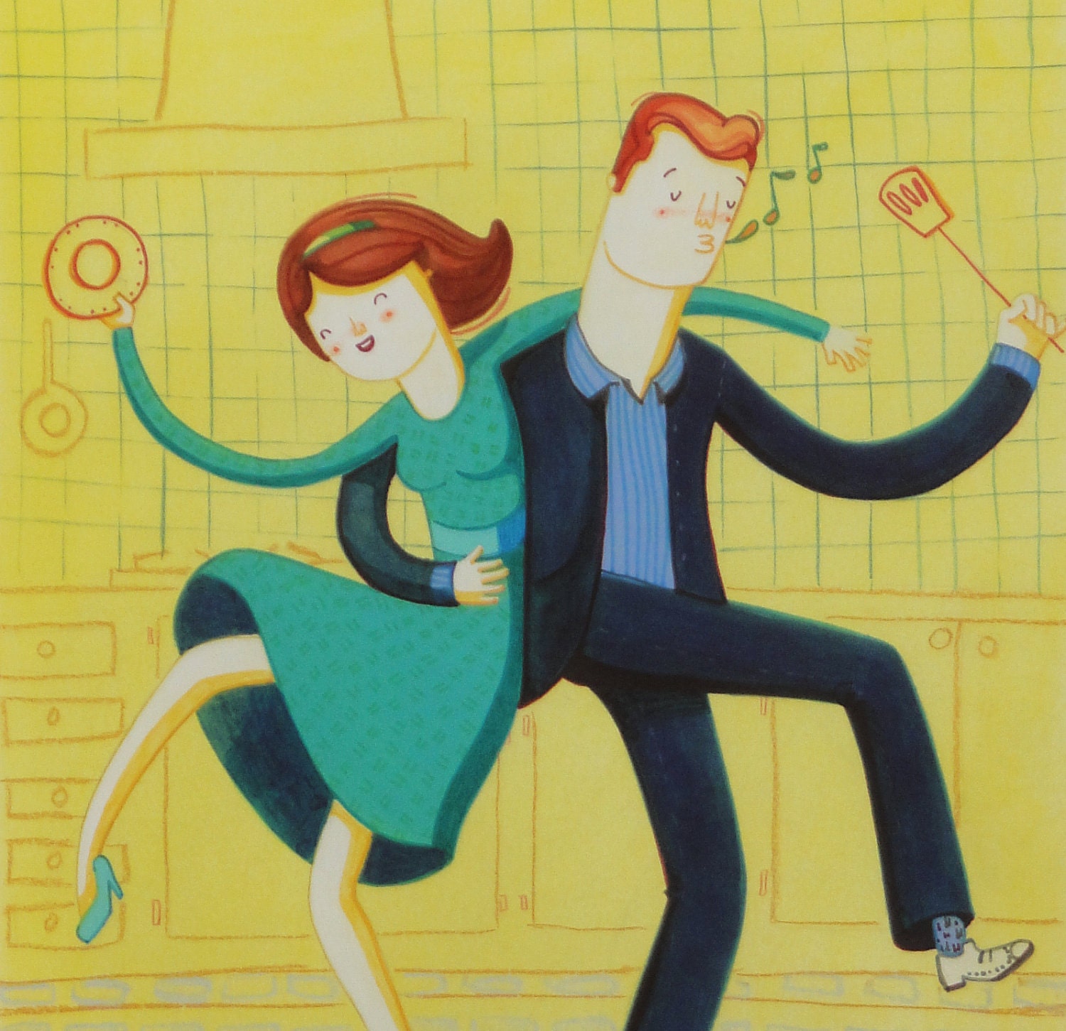 Lindy hop en la cocina