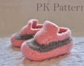 INSTANT DOWNLOAD Knitting PATTERN (pdf file) - Baby Kicks - U.S./Can Infant shoe sizes 2-6